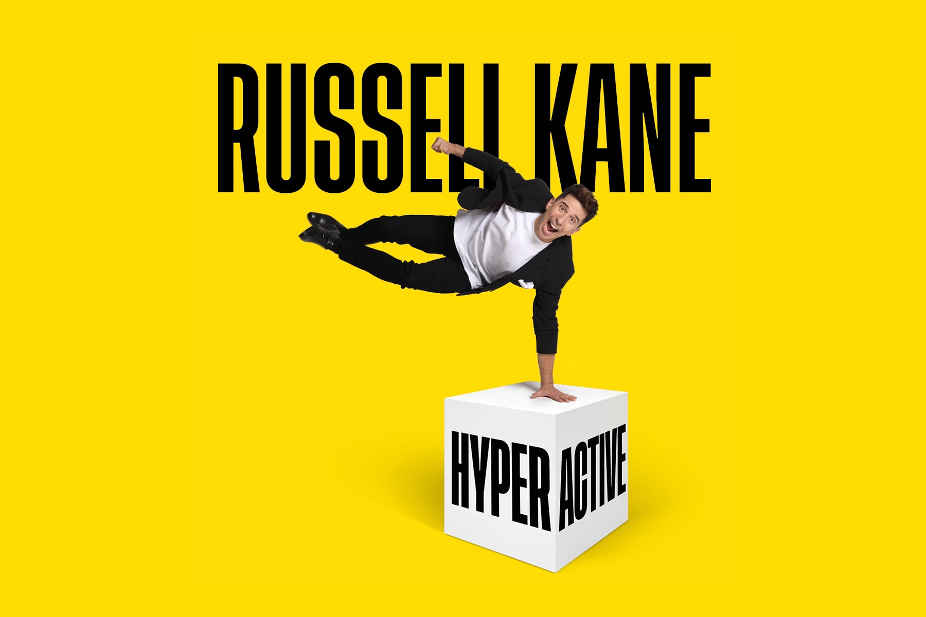 Russell Kane’s new tour Hyperactive now on sale