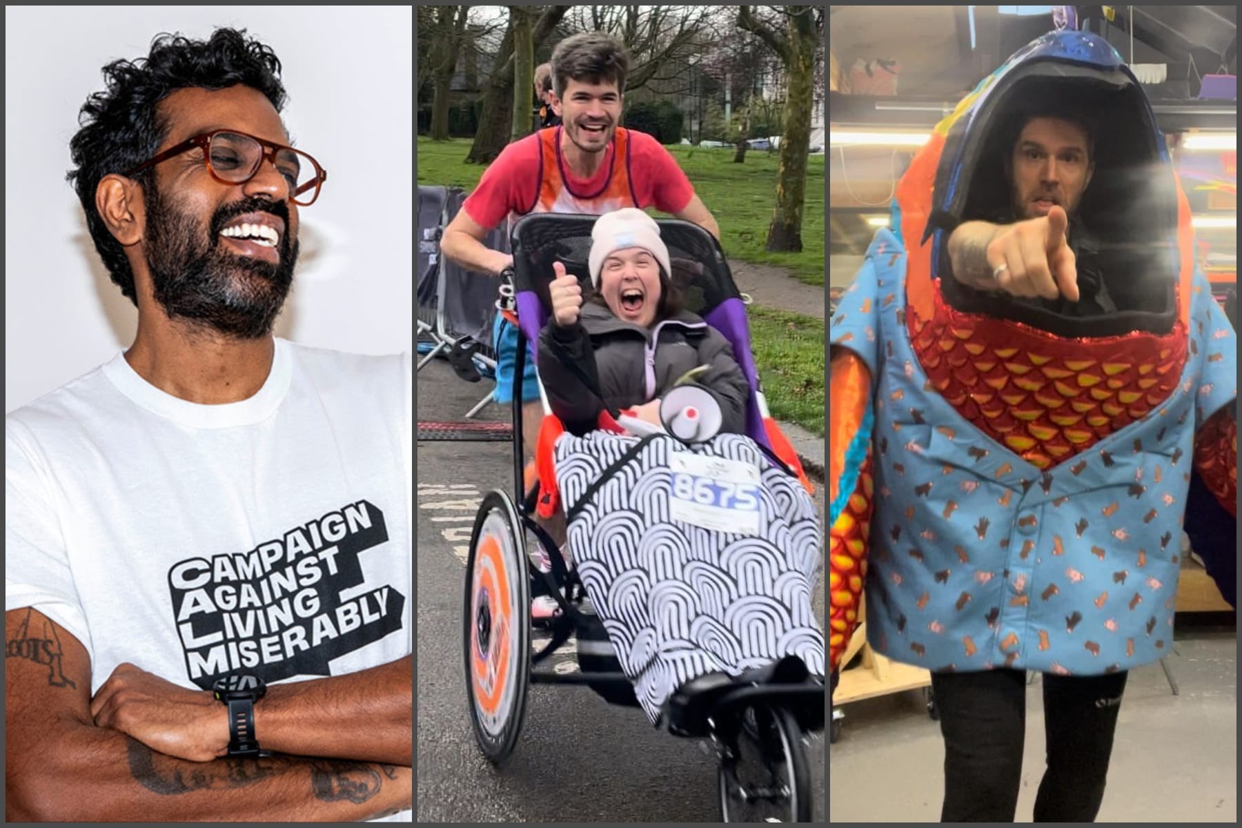 Off The Kerb Our Ivo, Joel, Romesh, and Rosie to Run the 2024 London